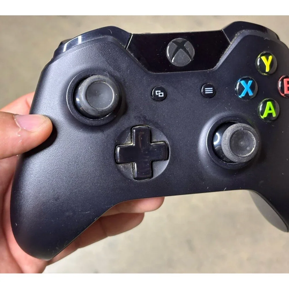Microsoft Xbox One Controller Wireless Used Black 1537 Tested